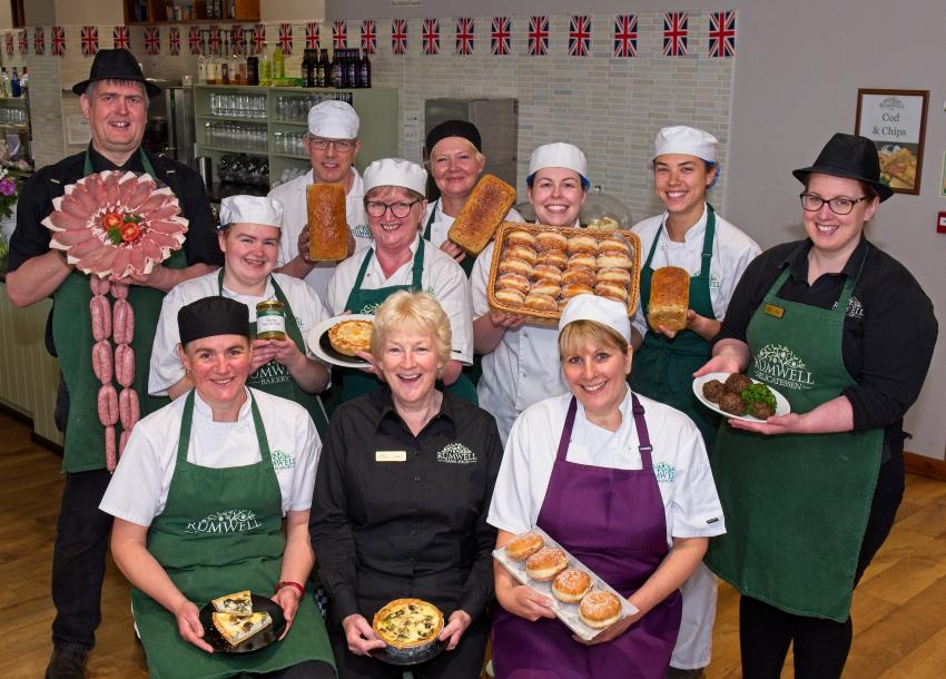 Rumwell farm shop_group photo of staff